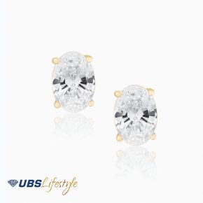 UBS Anting Emas Rachel Rose - Cwb0834 - 17K