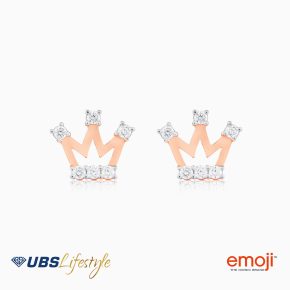 UBS Anting Emas Emoji - Cwq0002R - 17K