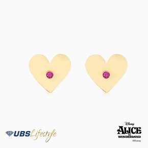 UBS Anting Emas Disney Alice - Cwy0031Y - 17K