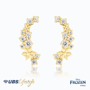 UBS Anting Emas Disney Frozen - Cwy0038Y - 17K