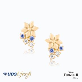 UBS Anting Emas Disney Frozen - Cwy0039Y - 17K