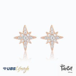 UBS Anting Emas Disney Tinker Bell - Cwy0044Rw - 17K