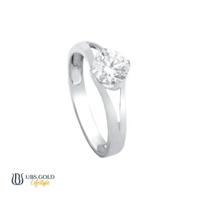 UBS Cincin Emas Solitaire - Ecd1298 - 17K