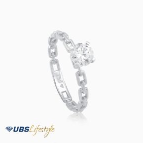 UBS Cincin Emas Arty Solitare - Ecd1417R - 17K