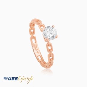 CINCIN EMAS ARTY SOLITAIRE 17K