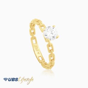 CINCIN EMAS ARTY SOLITAIRE 17K