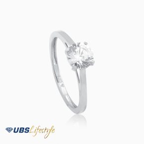 UBS Cincin Emas Solitaire - Ecd1425 - 17K