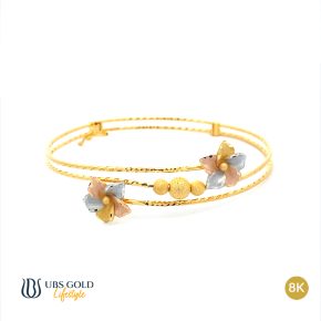UBS Gelang Emas Yura Yellow - Egt1835 - 8K
