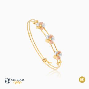 UBS Gelang Emas Yura Yellow - Egt1836 - 8K