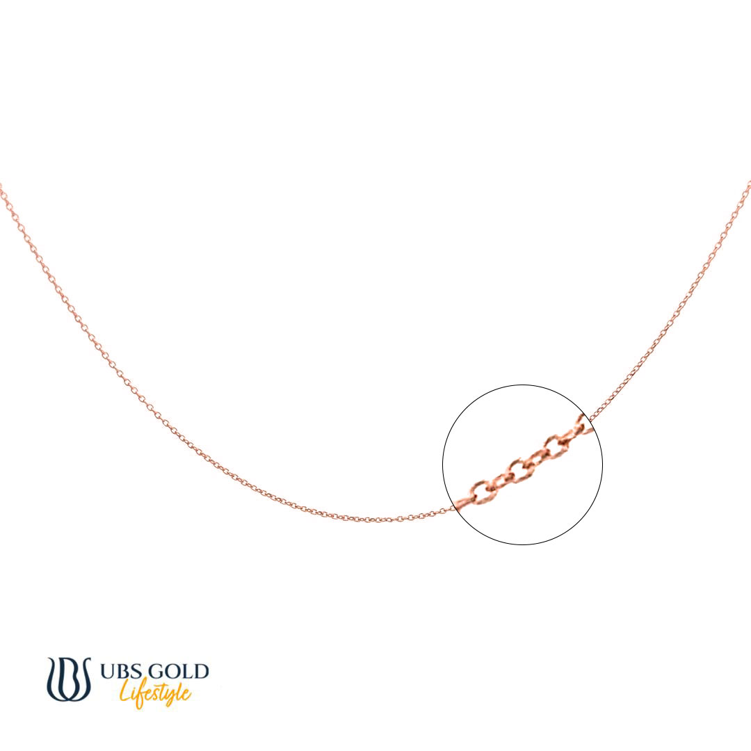 UBS Gold Kalung Emas Polos Serut - Gkvn000002 - 17K