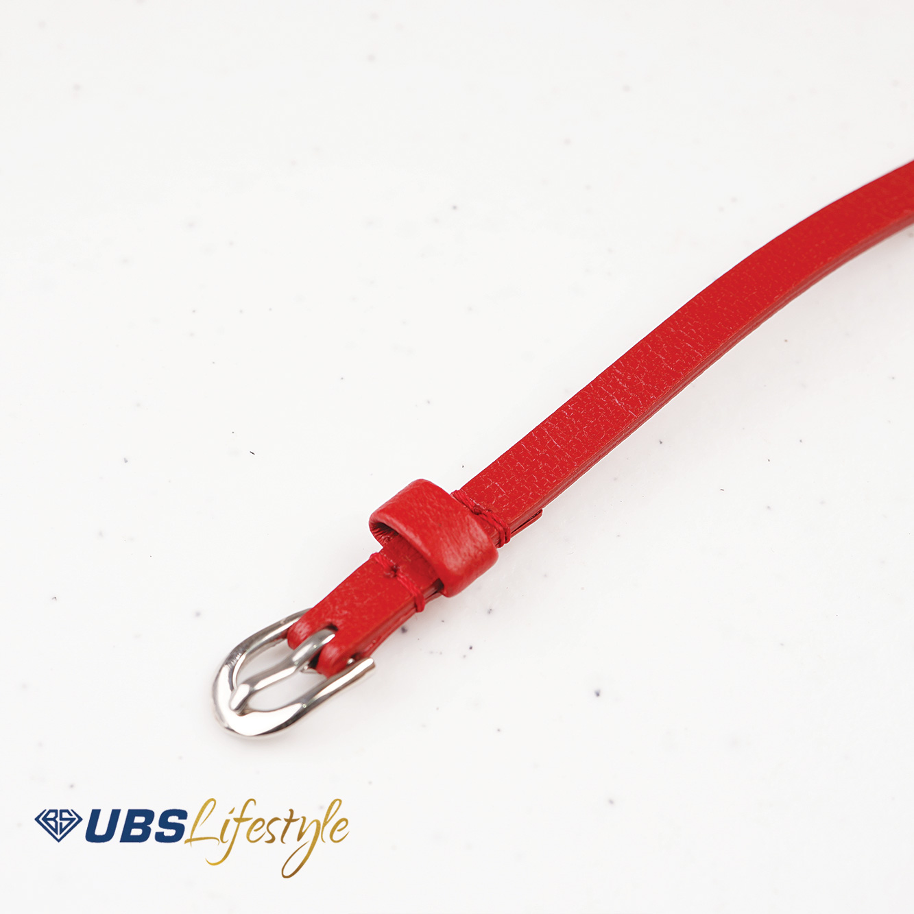 Gelang Miami Gesper - Merah - 5.5MM