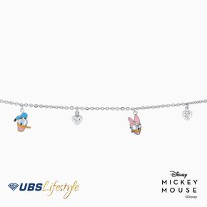 GELANG EMAS ANAK DISNEY DONALD AND DAISY DUCK