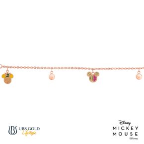 UBS Gelang Emas Anak Disney Mickey Mouse - Hgy0085 - 17K