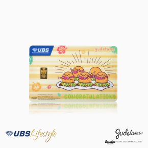 UBS Sanrio Gudetama Congratulations 0.5 Gr