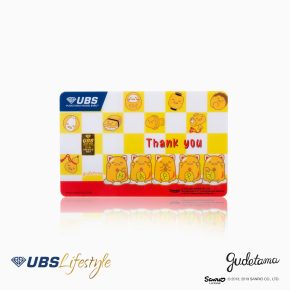 UBS Logam Mulia Sanrio Gudetama Thank You 0.5 Gr