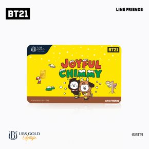 UBS Logam Mulia BT21 Christmas Chimmy 0.1 Gr