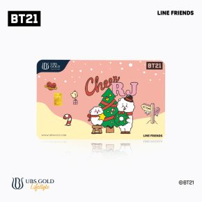 UBS Logam Mulia BT21 Christmas Rj 0.1 Gr