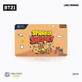 UBS Logam Mulia BT21 Christmas Shooky 0.1 Gr