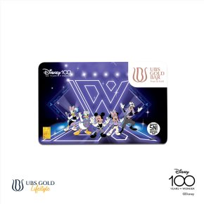 UBS Logam Mulia Disney 100 Edition (U) 0.1 Gr