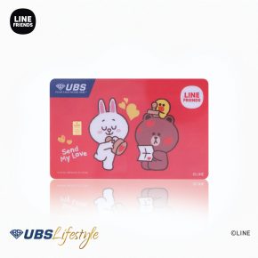 UBS Logam Mulia Line Friends 0.1 Gr