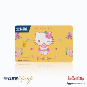 UBS Logam Mulia Sanrio Hello Kitty Thank You 0.1 Gr