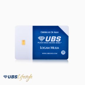 UBS Logam Mulia 0.1 Gram Klasik