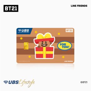 UBS Logam Mulia BT21 Shooky 0.25 Gram