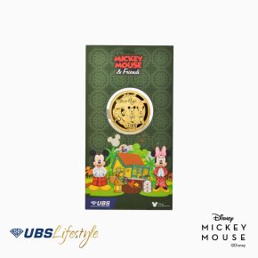 ANGPAO EMAS DISNEY MICKEY & MINNIE EDISI SELAMAT HARI RAYA 0.2 GR