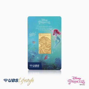 UBS Logam Mulia Disney Princess Ariel 10 Gr