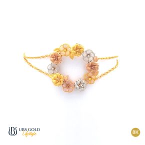 UBS Gelang Emas Yura Yellow - Kdg0033Y - 8K