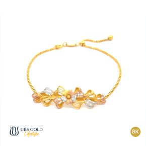 UBS Gelang Emas Yura Yellow - Kdg0057Y - 8K