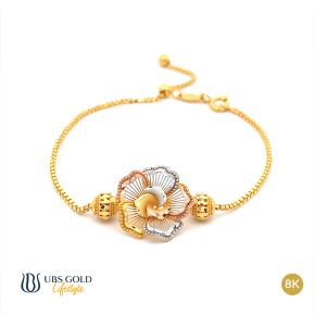 UBS Gelang Emas Yura Yellow - Kdg0058Y - 8K