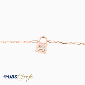 UBS Gelang Emas Carendelano Alpha Glitz A - Kdg0081R - 17K