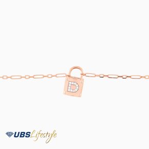 UBS Gelang Emas Carendelano Alpha Glitz D - Kdg0089R - 17K