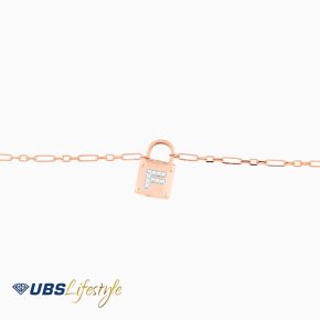 UBS Gelang Emas Carendelano Alpha Glitz F - Kdg0091R - 17K