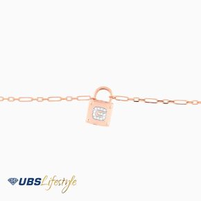 UBS Gelang Emas Carendelano Alpha Glitz G - Kdg0092R - 17K
