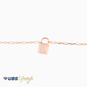 UBS Gelang Emas Carendelano Alpha Glitz L - Kdg0097R - 17K