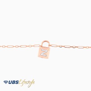 UBS Gelang Emas Carendelano Alpha Glitz Z - Kdg0107R - 17K