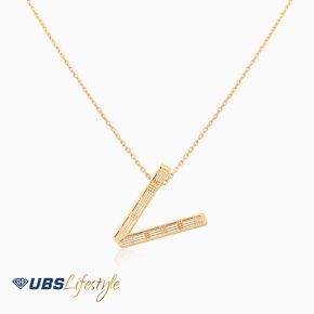 UBS Kalung Emas Carendelano Alpha Bold V – Kdk0021 – 17K
