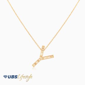 UBS Kalung Emas Carendelano Alpha Bold Y – Kdk0023 – 17K