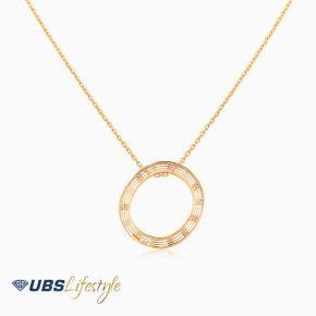 UBS Kalung Emas Carendelano Alpha Bold O – Kdk0026 – 17K