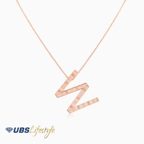 UBS Kalung Emas Carendelano Alpha Bold W – Kdk0031 – 17K