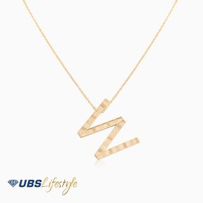 UBS Kalung Emas Carendelano Alpha Bold W – Kdk0031 – 17K