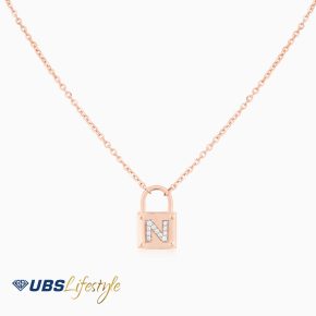 UBS Kalung Emas Carendelano Alpha Glitz N - Kdk0093R - 17K