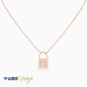 UBS Kalung Emas Carendelano Alpha Glitz R - Kdk0094R - 17K