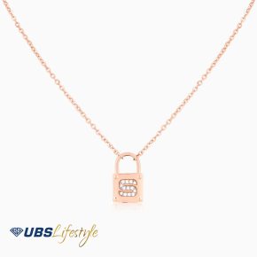 UBS Kalung Emas Carendelano Alpha Glitz S - Kdk0095R - 17K