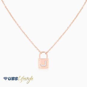 UBS Kalung Emas Carendelano Alpha Glitz J - Kdk0105R - 17K