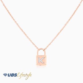 UBS Kalung Emas Carendelano Alpha Glitz K - Kdk0106R - 17K