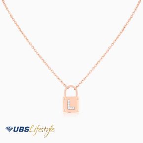UBS Kalung Emas Carendelano Alpha Glitz L - Kdk0107R - 17K