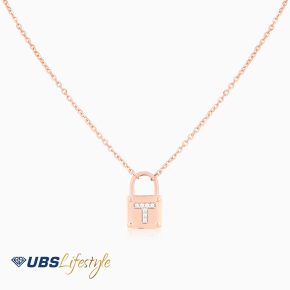 UBS Kalung Emas Carendelano Alpha Glitz T - Kdk0111R - 17K